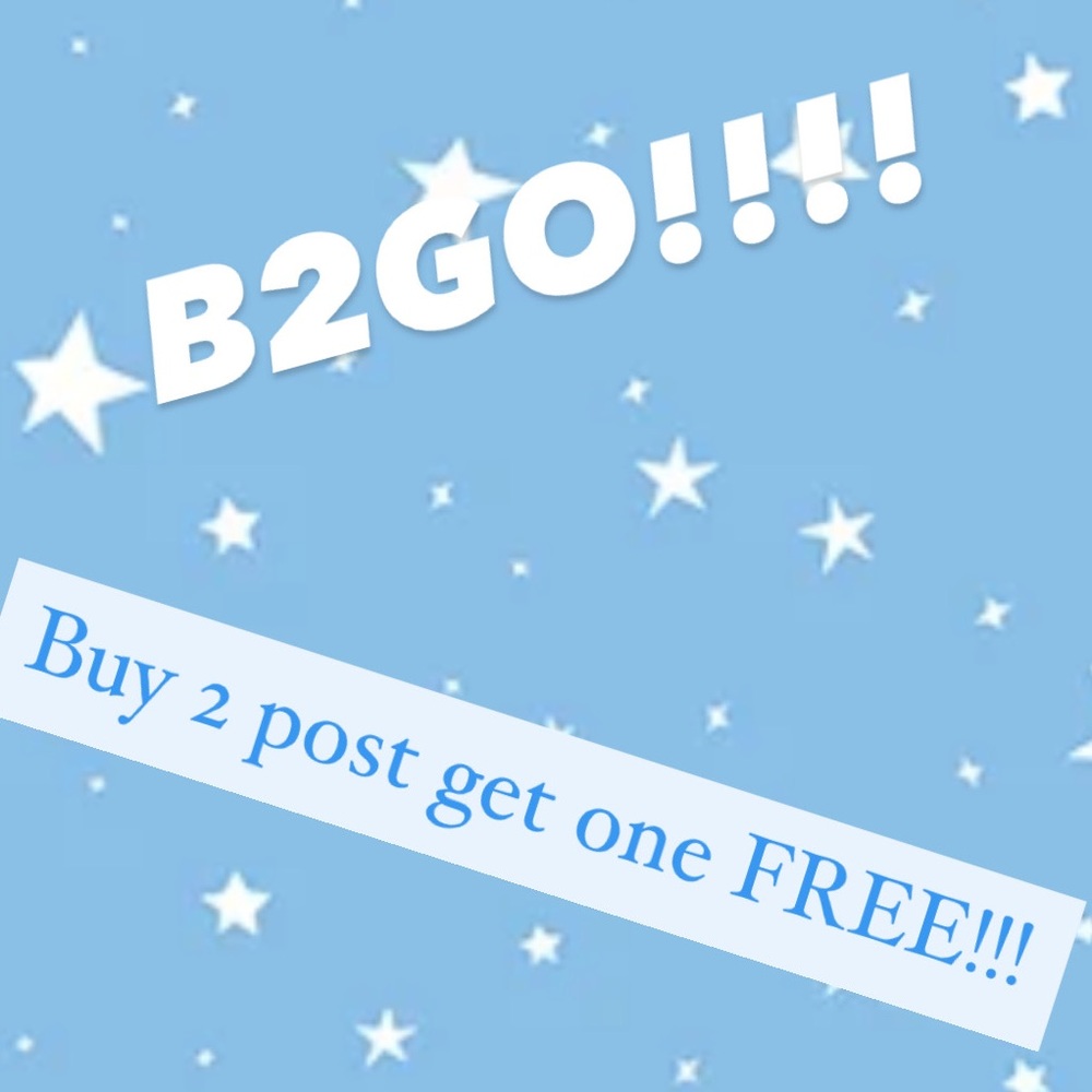 Buy 2 Get one FREE!!